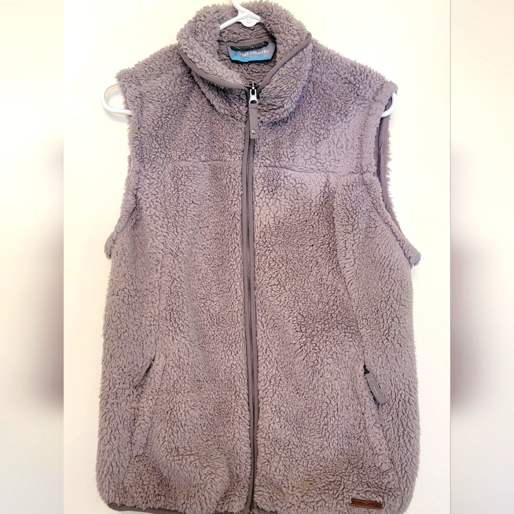 Women's Free Country Fleece Vest Size Large